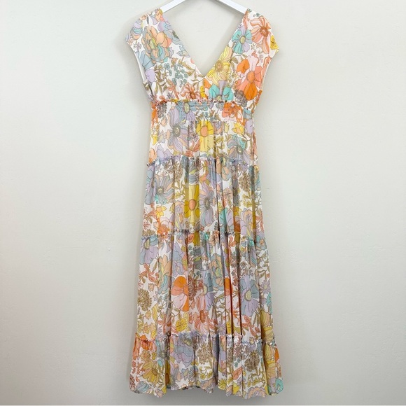 Anthropologie Ethereal Floral Maxi Dress - Picture 8 of 14